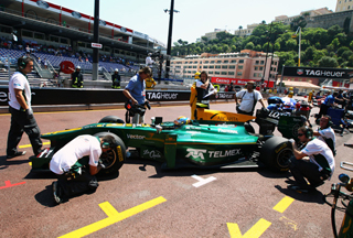 Esteban did not start the race in Monaco, for a failure in the car