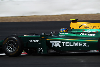 Esteban acquires great experience in Silverstone